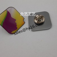 彩色印刷徽章，漸變色印刷徽章，印刷襟章廠家
