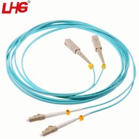 LC-SC雙芯多模萬(wàn)兆光纖跳線OM3-300光纖線3米