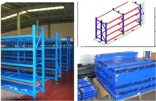 深圳龍崗貨架廠輕型倉儲(chǔ)貨架案例
